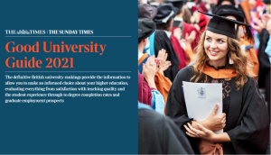 2021版泰晤士报英国本土大学综合排名更新，这些